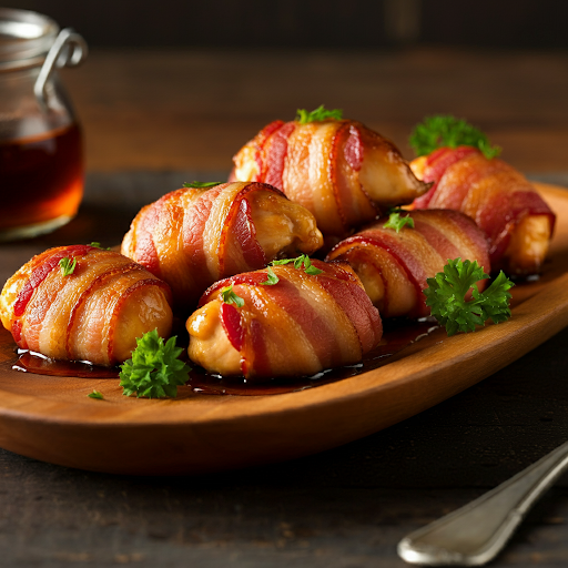 Irresistible Maple Glazed Bacon Chicken Bites Recipe: Your New Favorite Appetizer