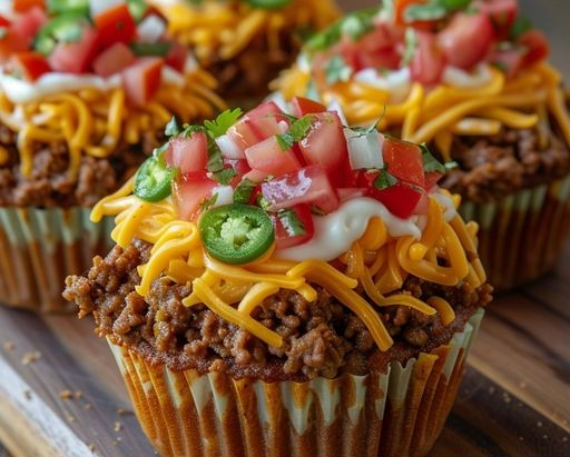 Taco Cupcakes: The Perfect Party Appetizer or Family Dinner Treat