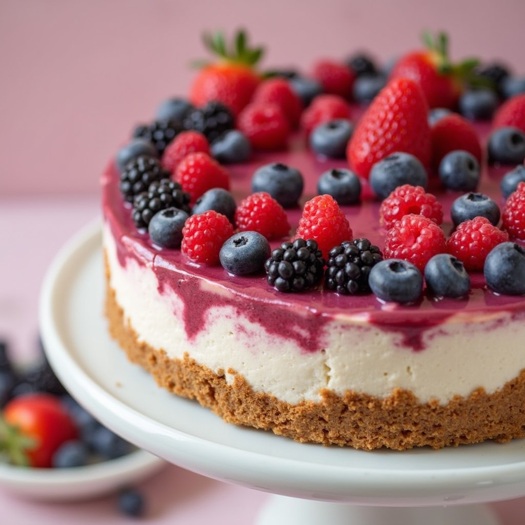 Triple Berry Bliss Cheesecake: A Decadent Dessert Adventure