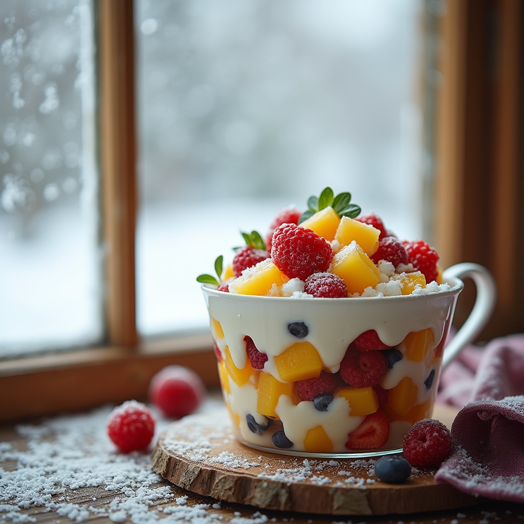 Creamy Fruit Salad: A Sweet and Refreshing Delight