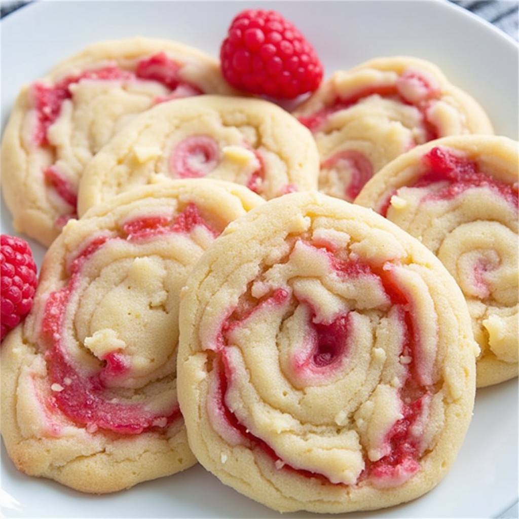 Raspberry Lemon Swirl Cookies: A Burst of Tangy and Sweet in Every Bite