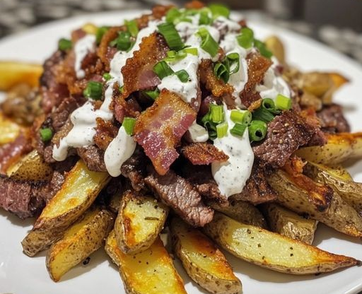 Loaded Steakhouse Fries with Spicy Ranch: The Ultimate Comfort Food Upgrade