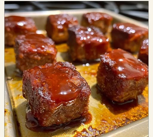 Sweet Heat BBQ Bacon Meatloaf Bites: A Perfect Crowd-Pleasing Appetizer